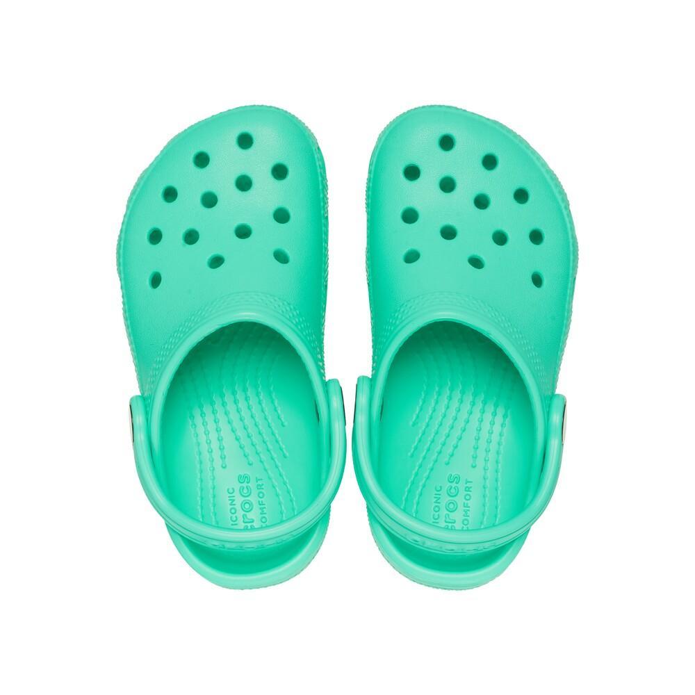 Sandália crocs classic clog kids lagoon - 4