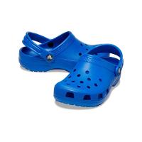 Sandália crocs classic clog kids blue bolt - 6