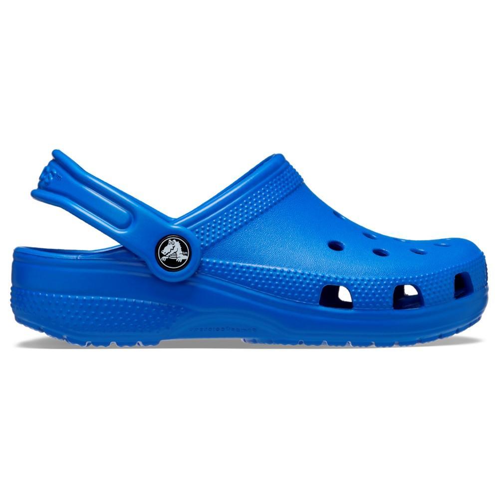 Sandália crocs classic clog kids blue bolt - 1