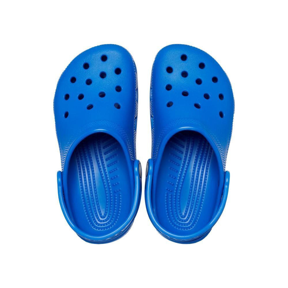 Sandália crocs classic clog kids blue bolt - 7