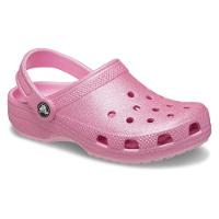 Sandália crocs classic clog glitter juvenil 
 pink tweed glitter - 2