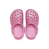 Sandália crocs classic clog glitter juvenil 
 pink tweed glitter - 5