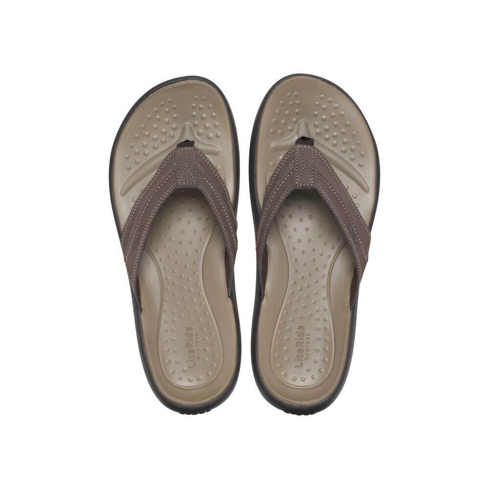 Chinelo crocs yukon vista ii lr flip espresso - 5