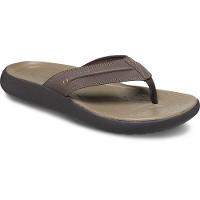 Chinelo crocs yukon vista ii lr flip espresso - 2