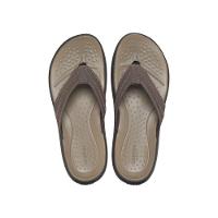 Chinelo crocs yukon vista ii lr flip espresso - 5