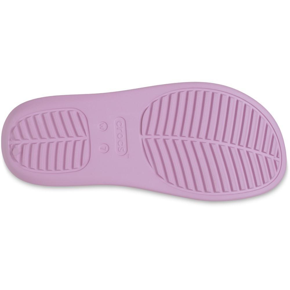 Chinelo Crocs Getaway Plataform Flip HYDRANGEA - 6