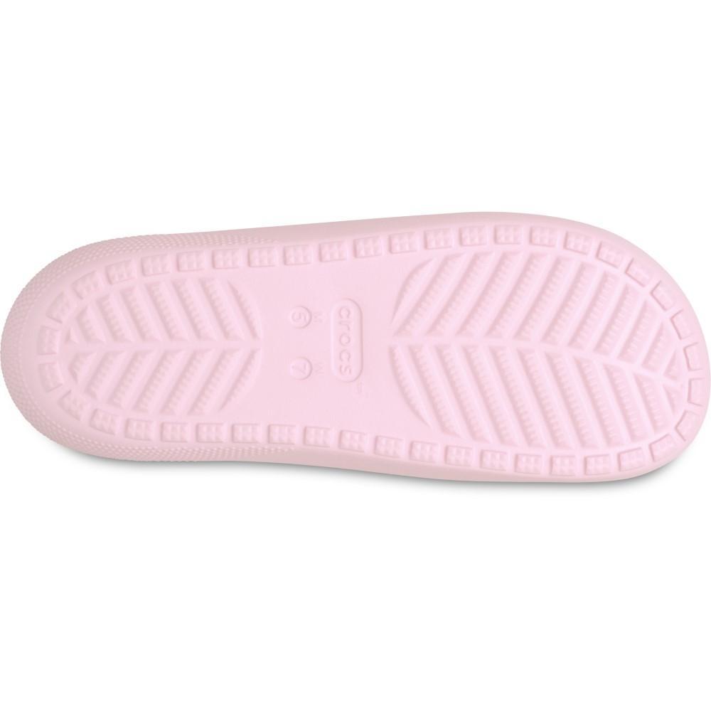 Chinelo crocs classic slide v2 pink milk - 6