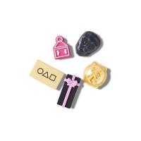 Jibbitz™ Squid Game Pack com 5 Peças UNICO - 1