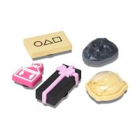 Jibbitz™ Squid Game Pack com 5 Peças UNICO - 2