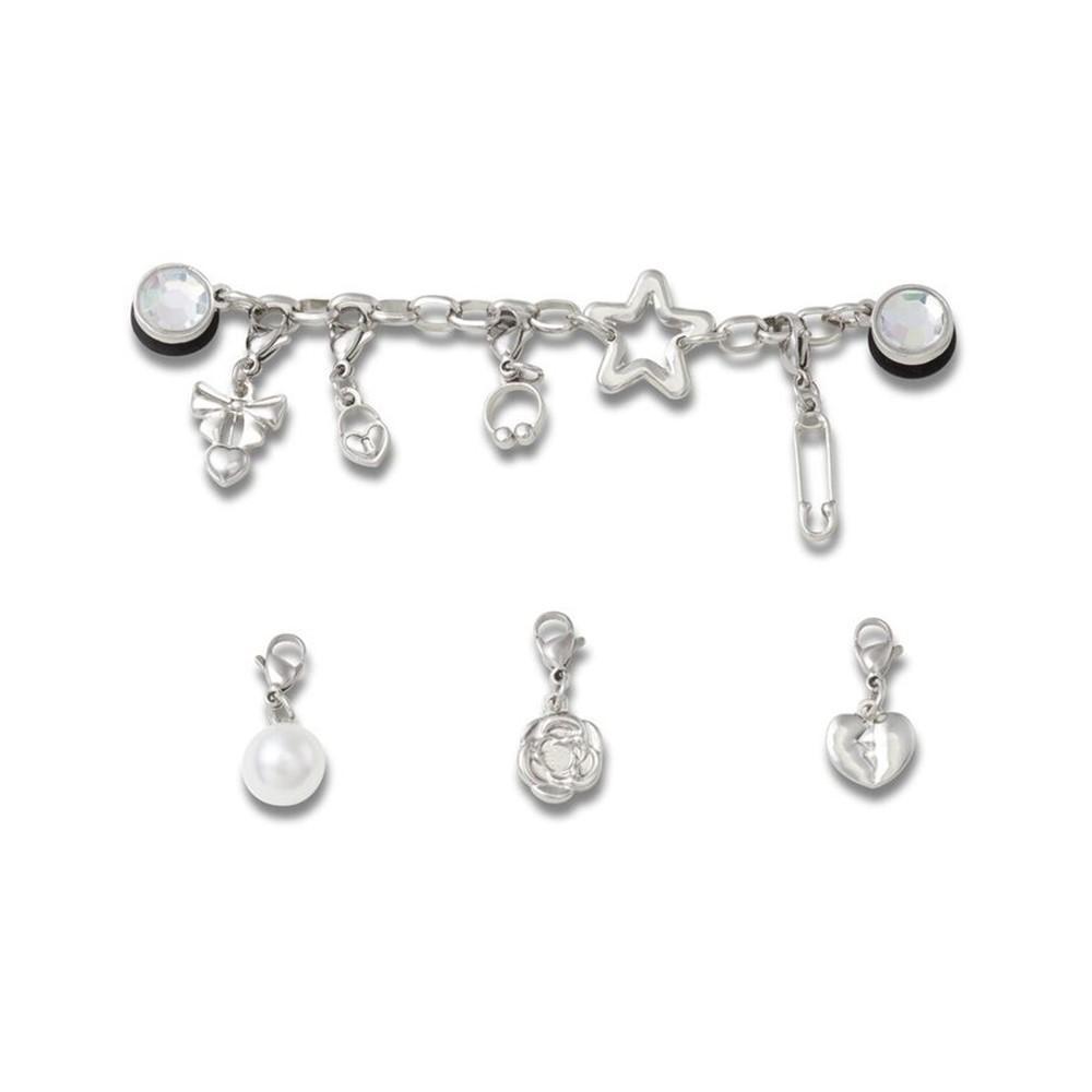 Jibbitz™ Punk e Prateado Removível
 UNICO - 2