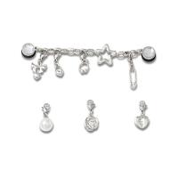 Jibbitz™ Punk e Prateado Removível
 UNICO - 2