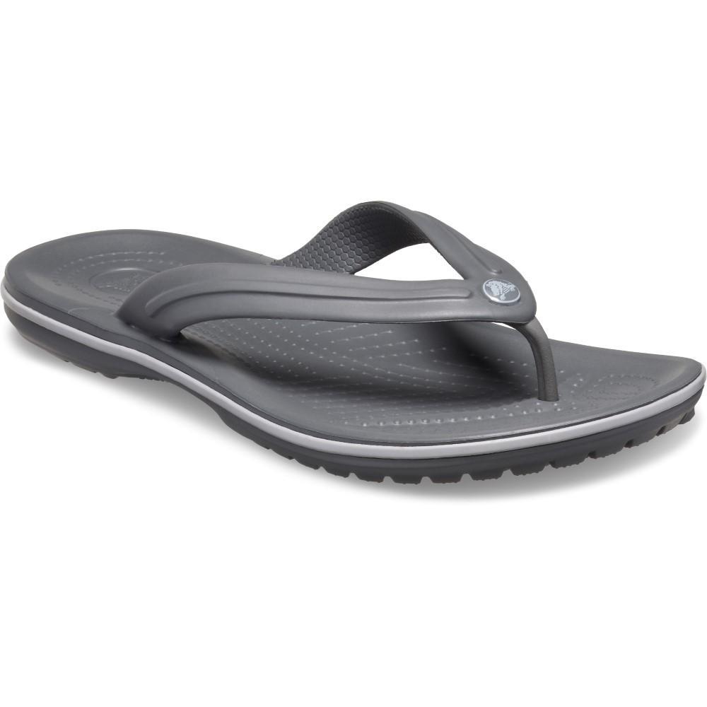 Chinelo crocs crocband flip slate grey/smoke - 2