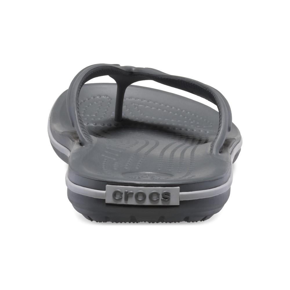 Chinelo crocs crocband flip slate grey/smoke - 7