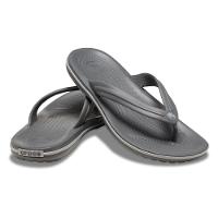 Chinelo crocs crocband flip slate grey/smoke