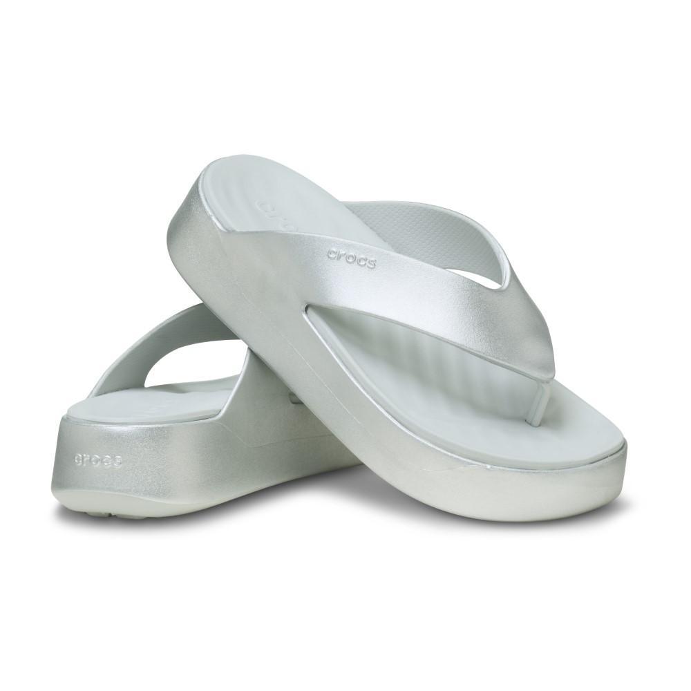 GETAWAY METALLIC PLATFORM FLIP SILVER - 4