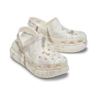 Sandália Crocs Crush Perolizada Marble Clog Chalk/Multi