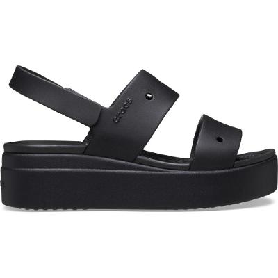 Sandália Crocs Brooklyn  4U Sandal Black