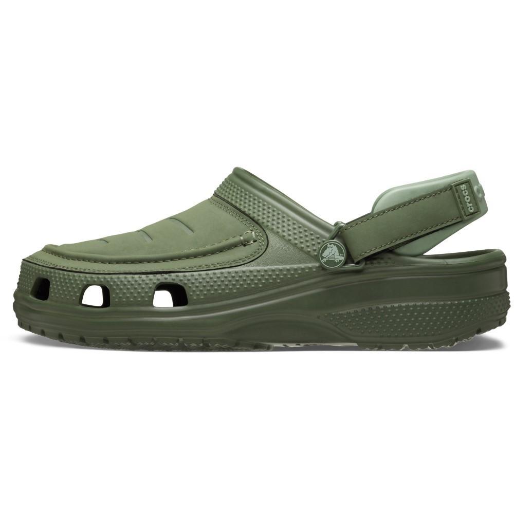 Sandália crocs yukon vista ii lr clog army green - 3