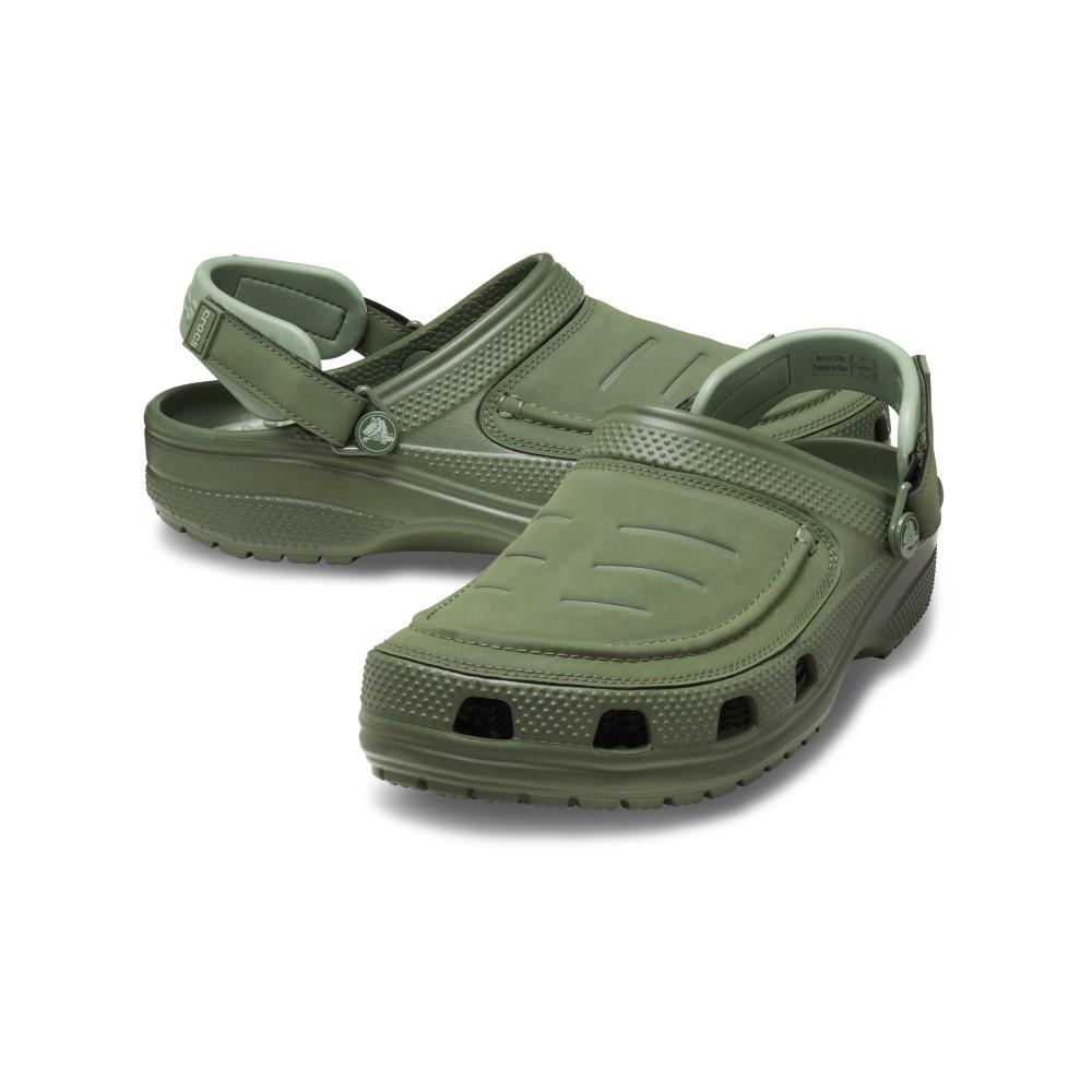 Sandália crocs yukon vista ii lr clog army green - 4