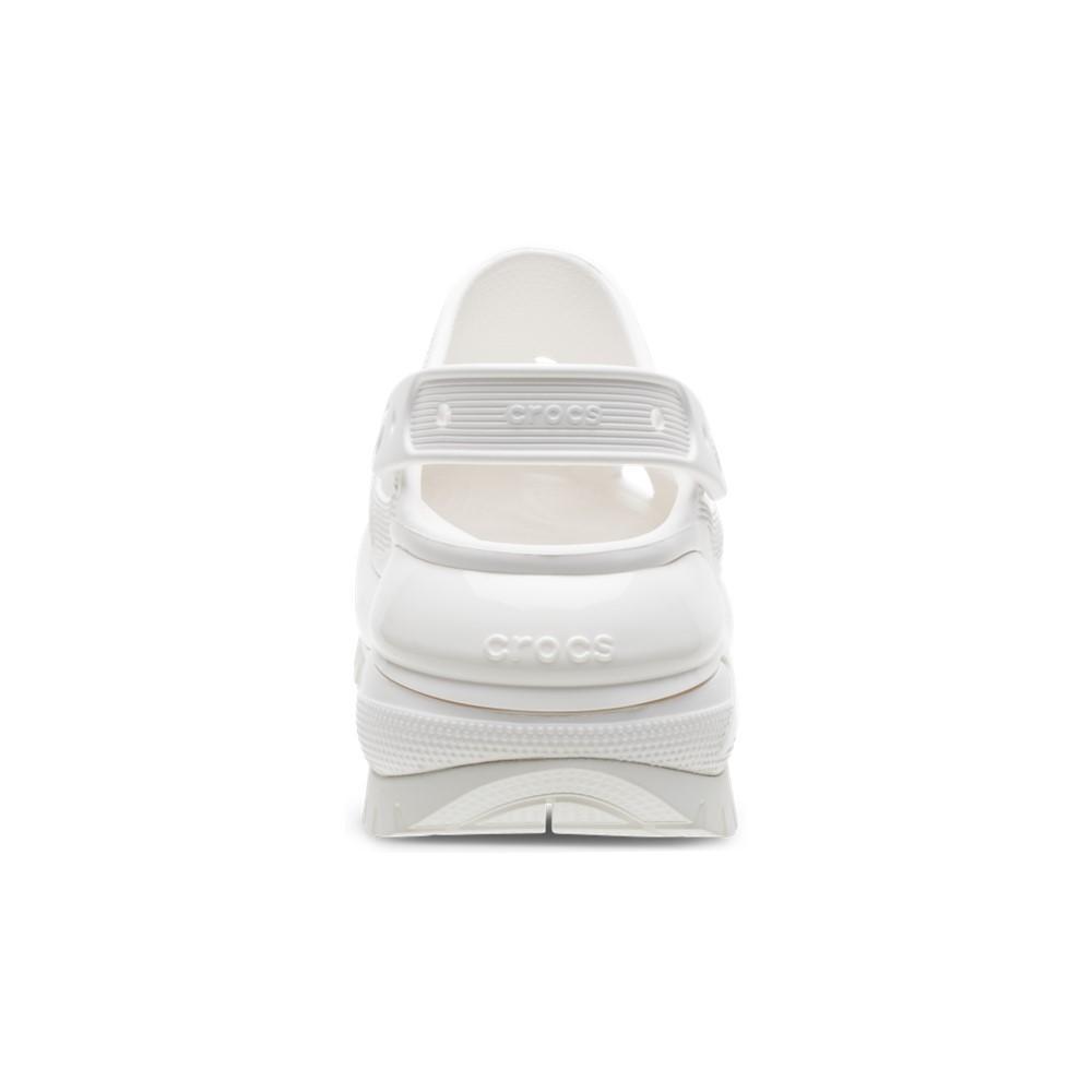 Sandália crocs classic mega crush clog white - 7