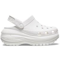 Sandália crocs classic mega crush clog white - 1