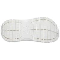 Sandália crocs classic mega crush clog white - 6