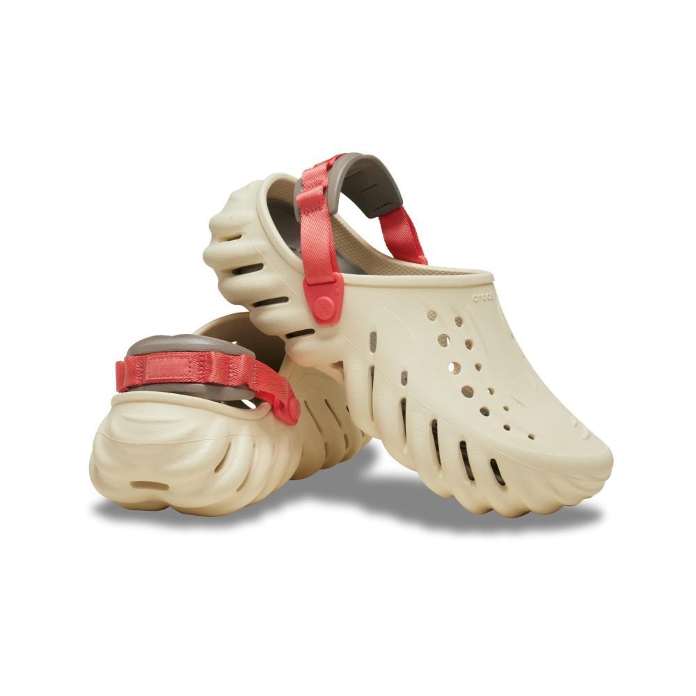 Sandália crocs echo clog vanilla - 4