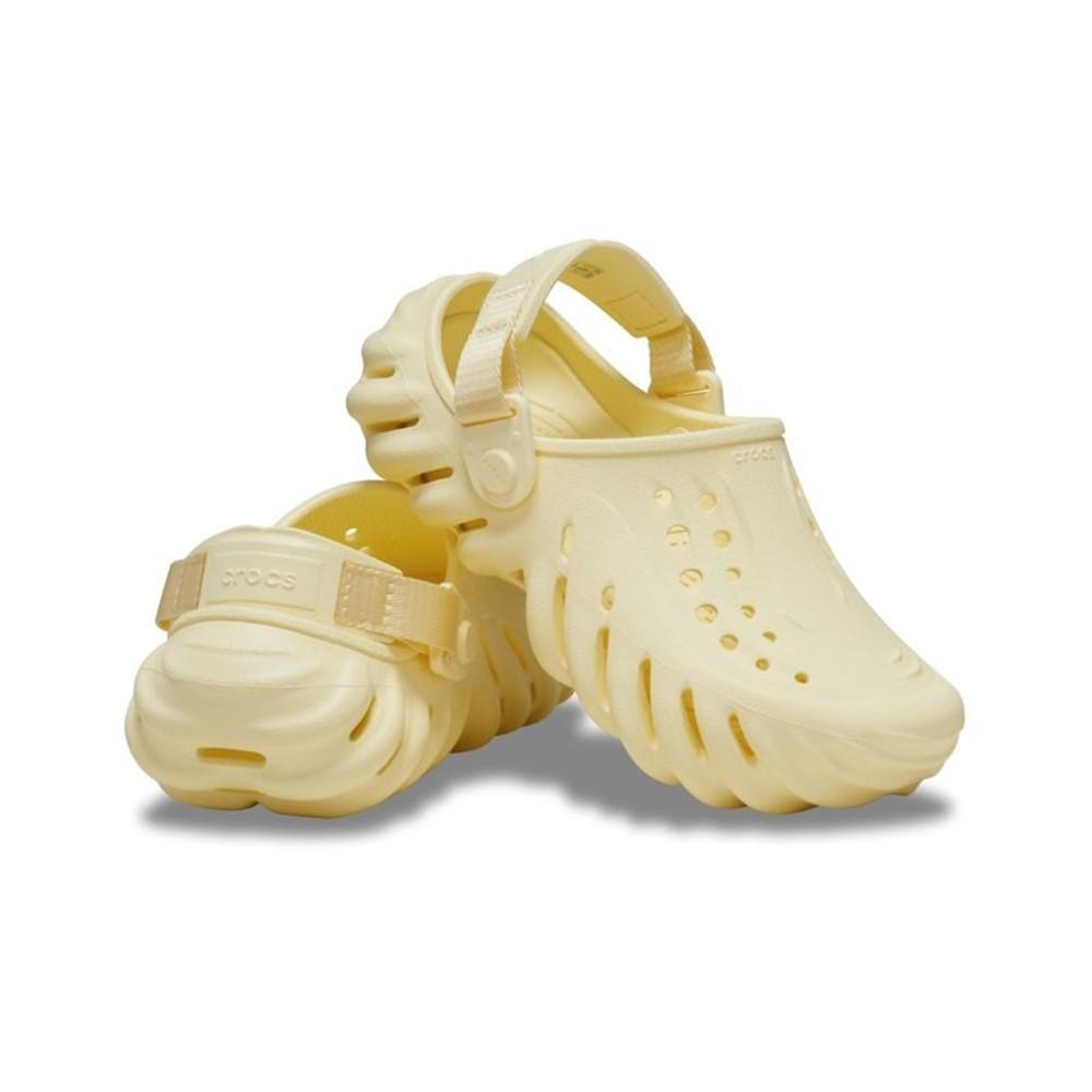 Sandália Crocs Echo Clog T BUTTERCREAM - 4