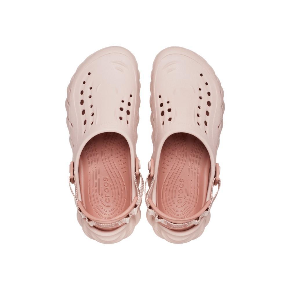 Sandália crocs echo clog pink clay - 5