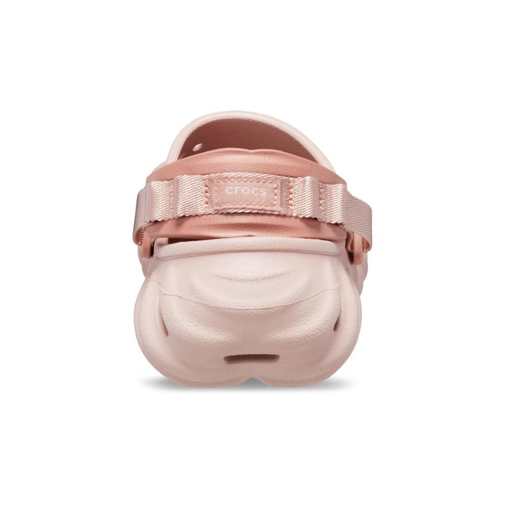 Sandália crocs echo clog pink clay - 7