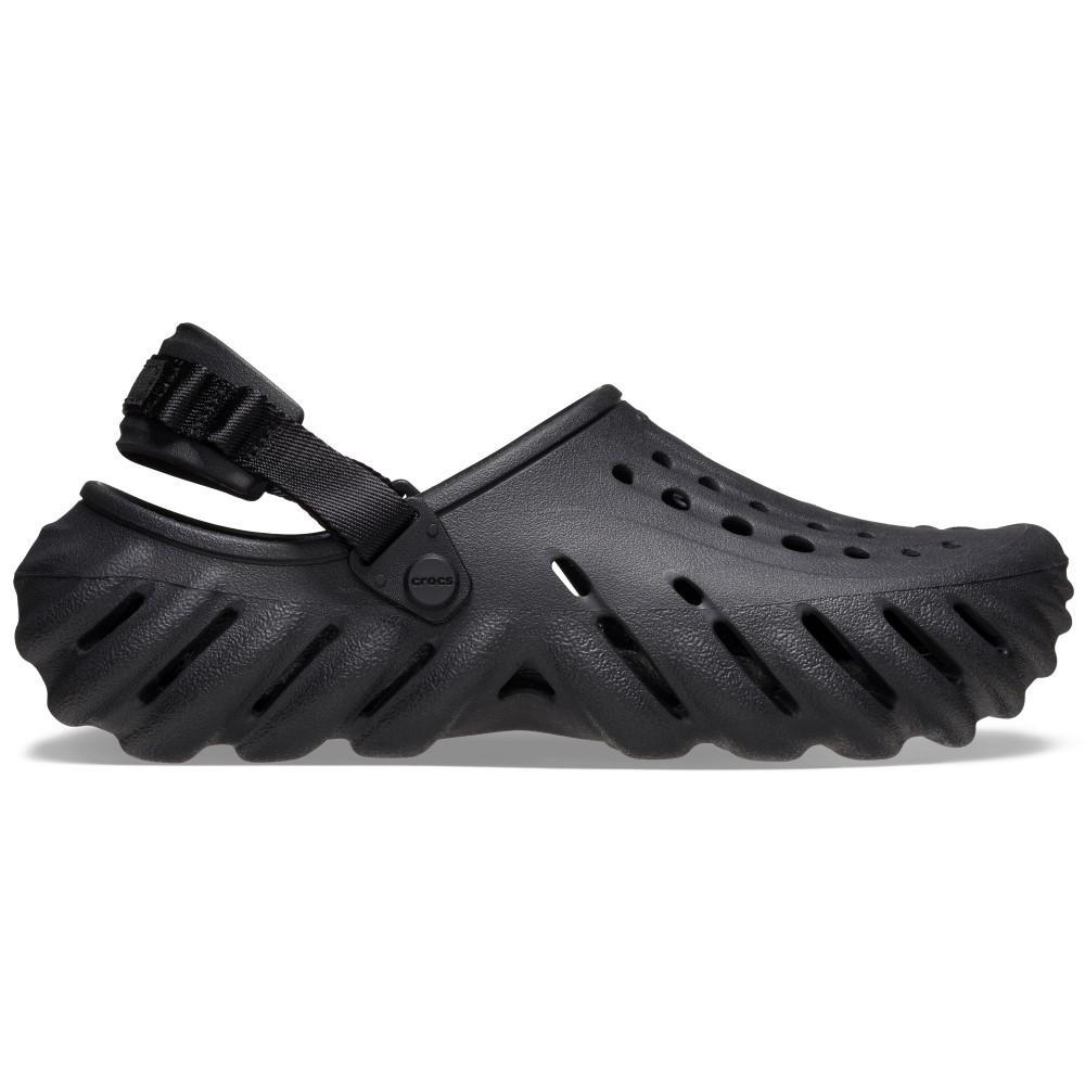 Sandália crocs echo clog black - 1