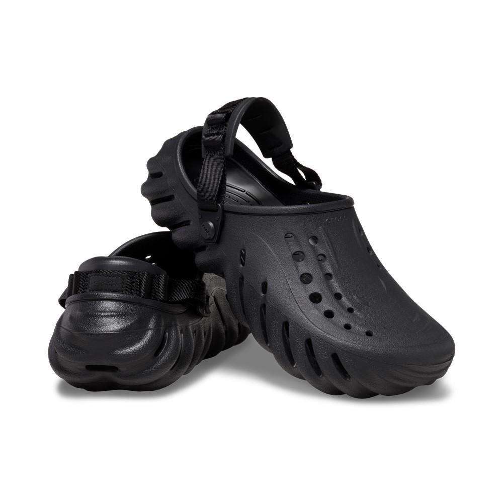Sandália crocs echo clog black - 4