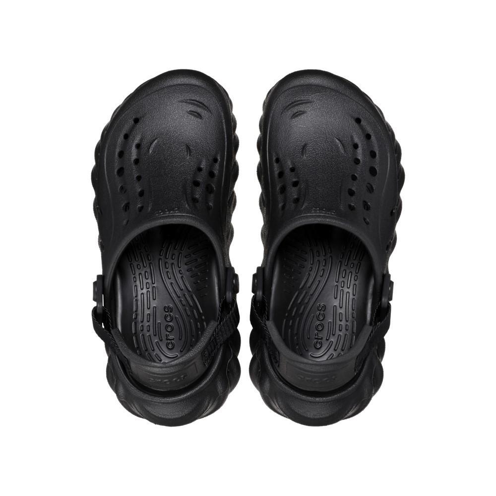 Sandália crocs echo clog k black - 5