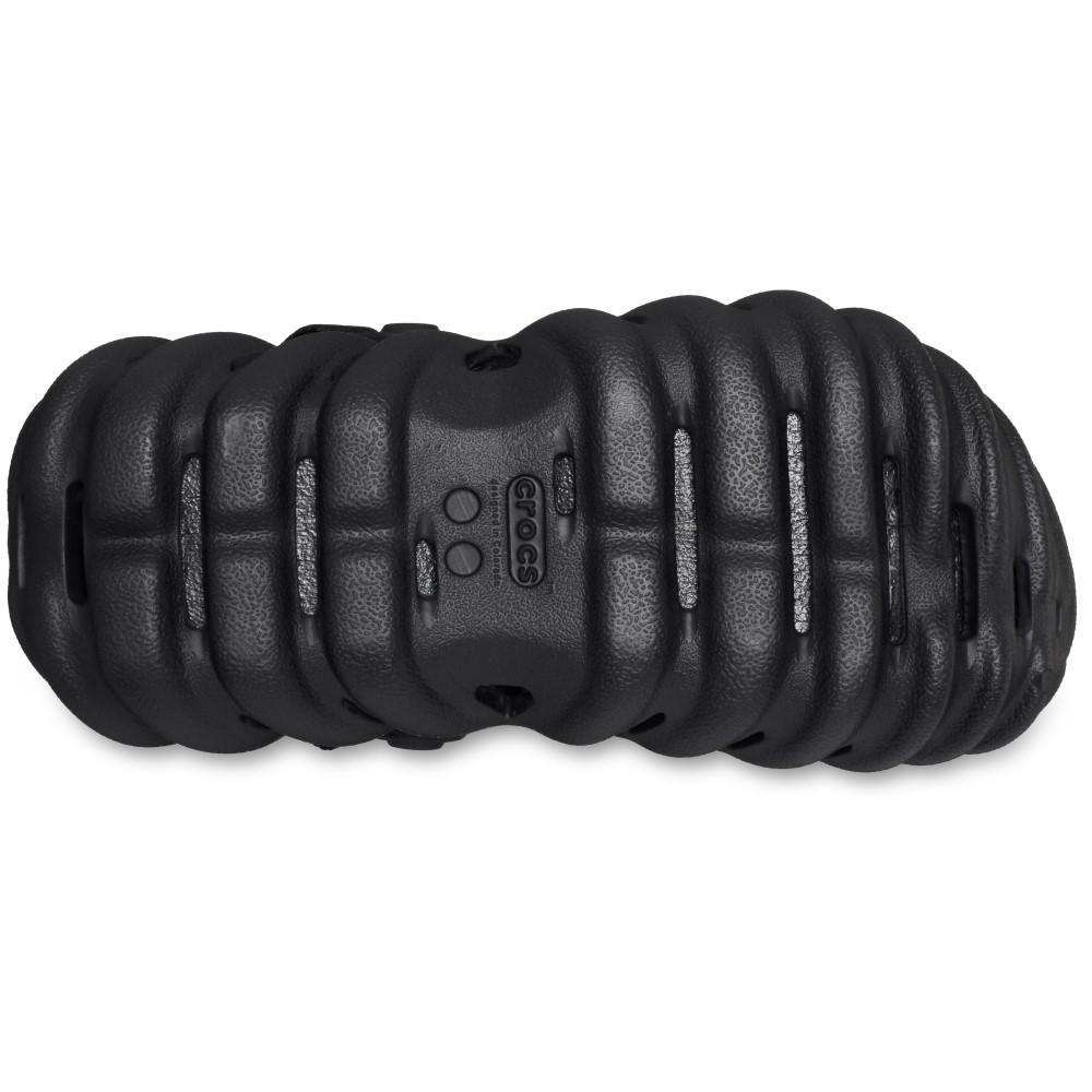 Sandália crocs echo clog k black - 6