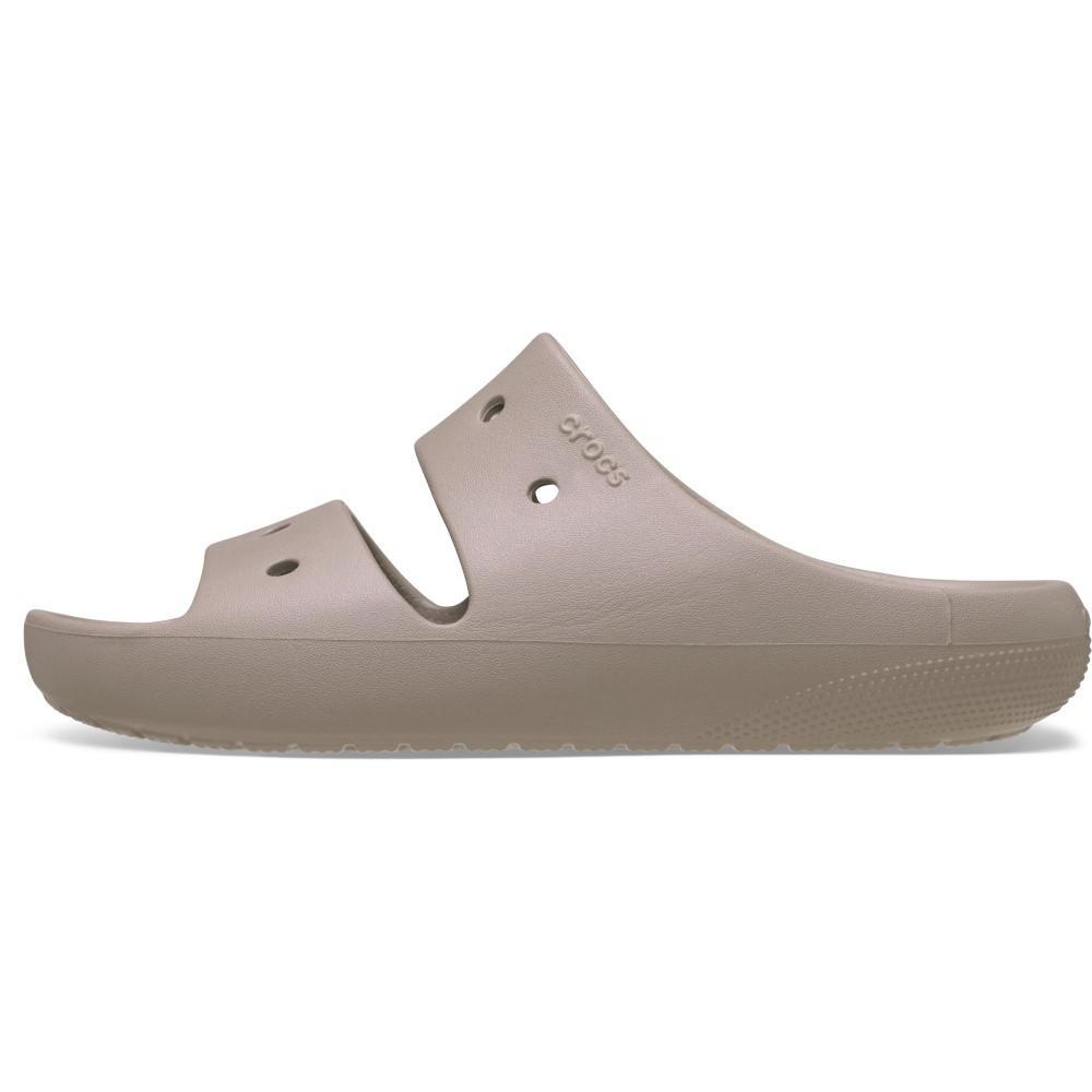 Sandália crocs classic sandal v2 taupe - 3