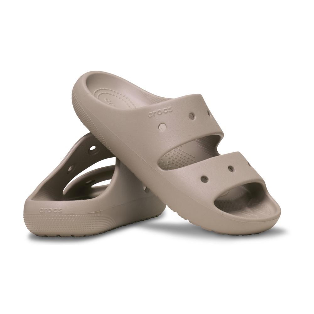 Sandália crocs classic sandal v2 taupe - 4