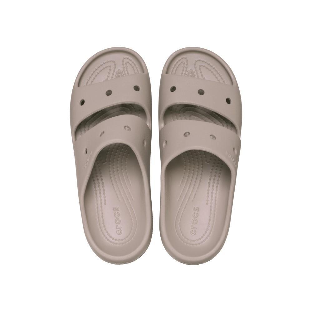 Sandália crocs classic sandal v2 taupe - 5