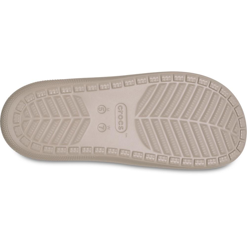 Sandália crocs classic sandal v2 taupe - 6