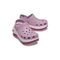 Sandália crocs classic mega crush clog hydrangea