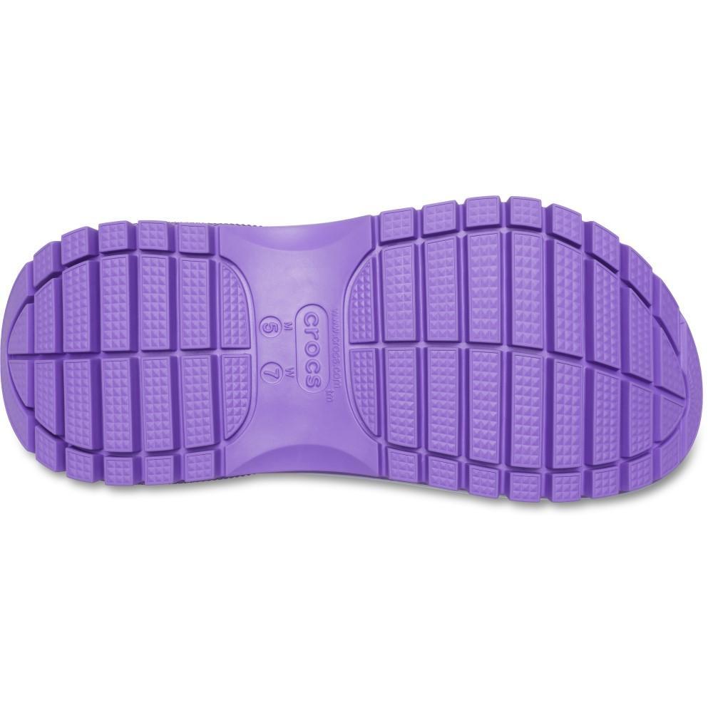 Sandália crocs classic mega crush clog galaxy - 6