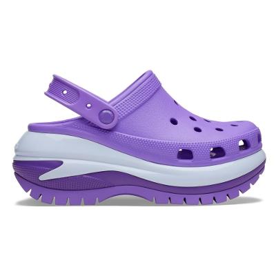 Sandália crocs classic mega crush clog galaxy