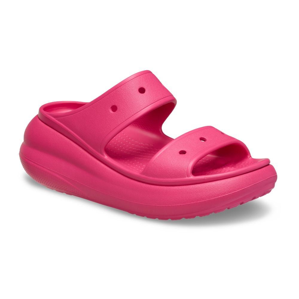 Sandália crocs classic crush platform sandal dragon fruit - 2