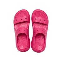 Sandália crocs classic crush platform sandal dragon fruit - 5