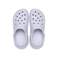 Sandália Crocs Classic Crush Platform Clog FROSTED GRAPE - 5