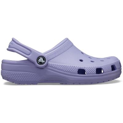 Sandália crocs classic clog kids mystic purple