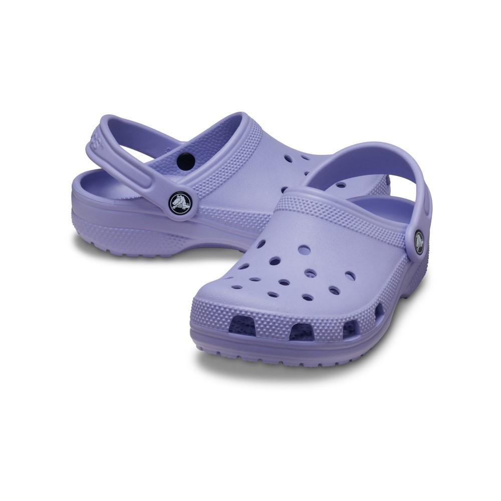Sandália crocs classic clog kids mystic purple - 4