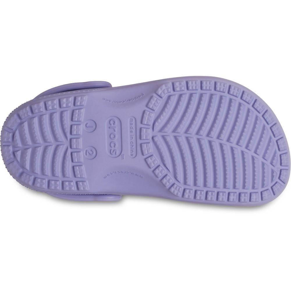 Sandália crocs classic clog kids mystic purple - 6