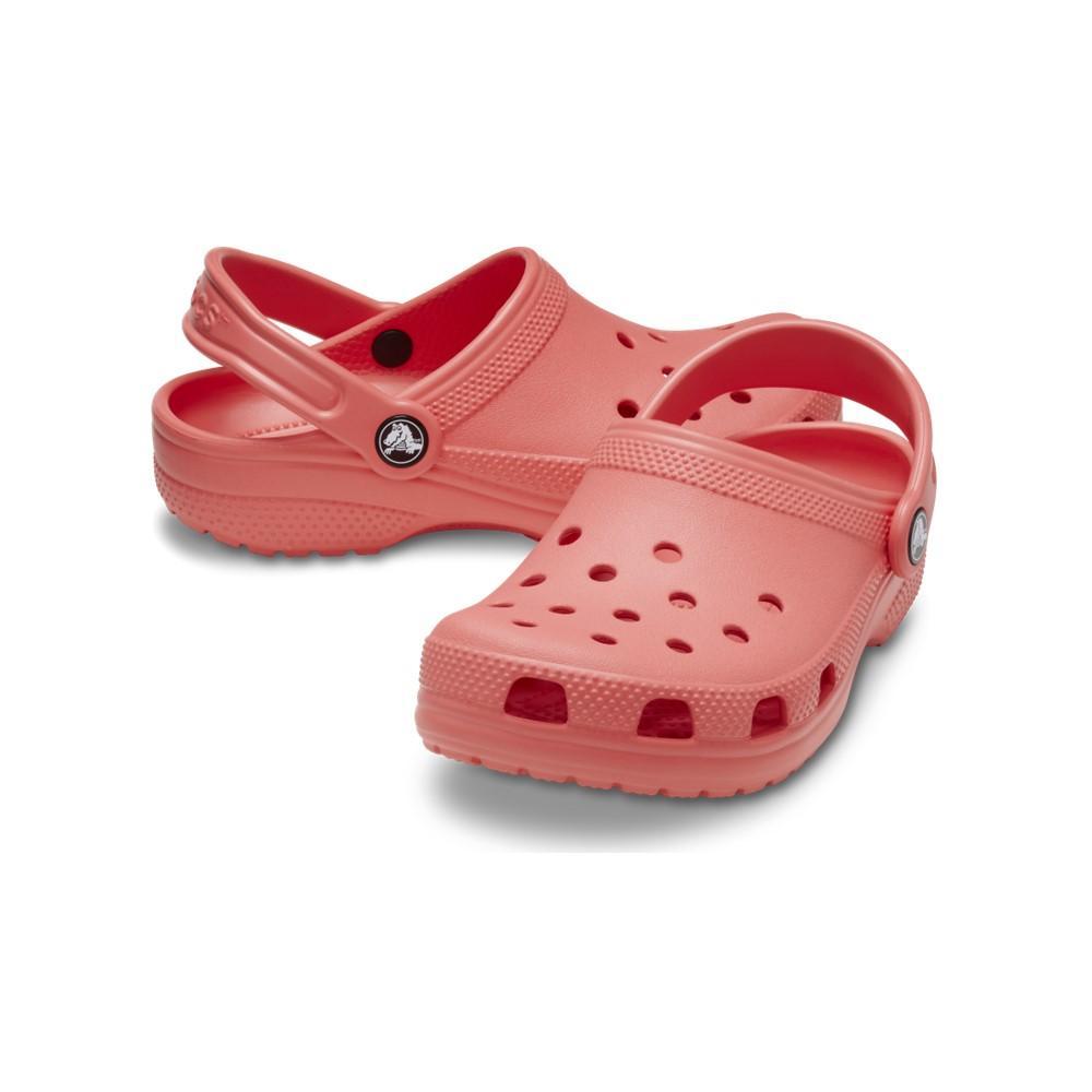 Sandália crocs classic clog kids neon watermelon - 4