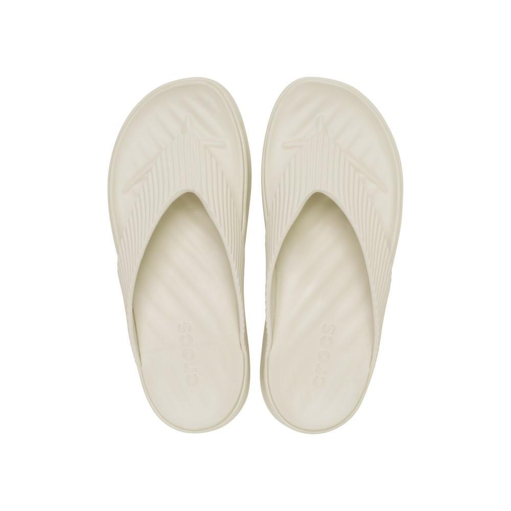 Sandália crocs getaway groove platform flip sandstone - 5