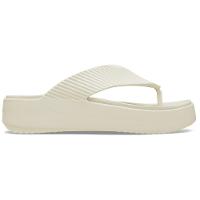 Sandália crocs getaway groove platform flip sandstone - 1